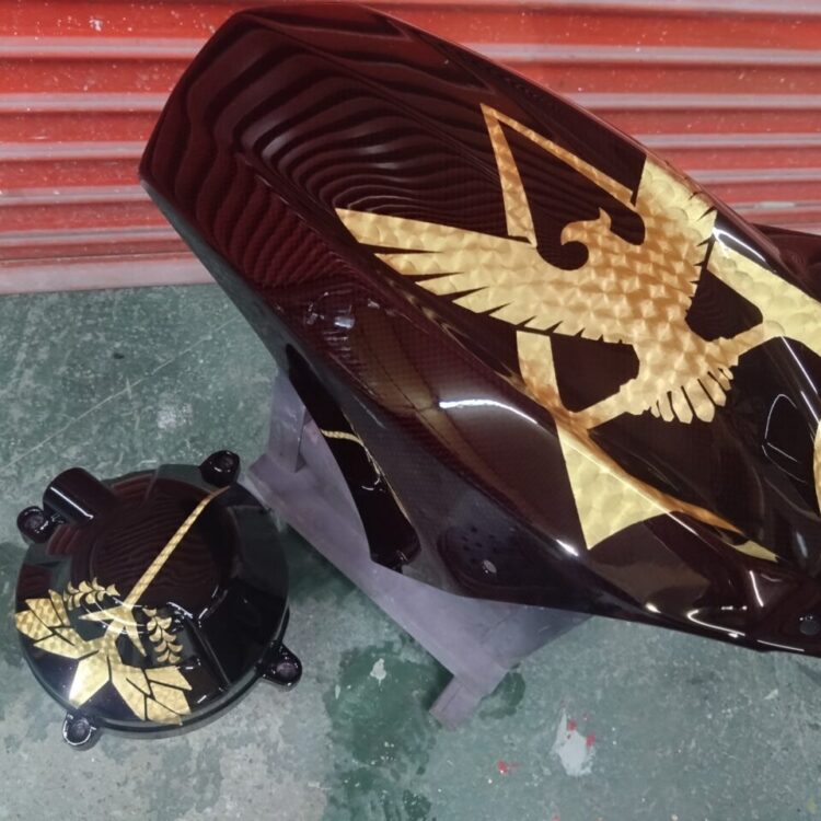 ヤマハ TRACER9 リアフェンダー＆クラッチカバーのサムネイル画像