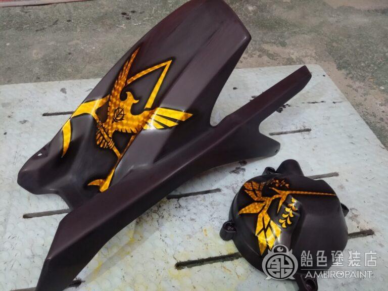 ヤマハ TRACER9 リアフェンダー＆クラッチカバー