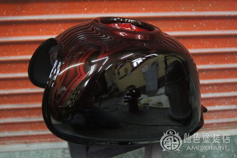 H-D 08FLSTF [Blue Flames]