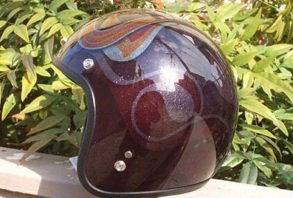 ジェットヘルメット【パープル グラフィック】のサムネイル画像