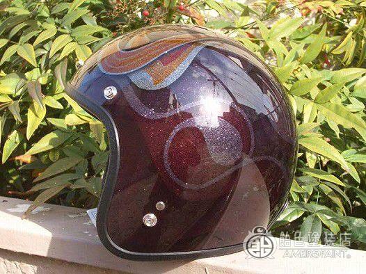 H-011  JET-HELMET [Purple Graphics]