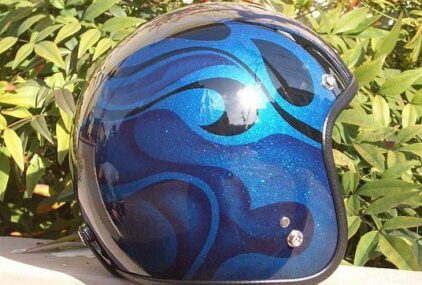 ジェットヘルメット【ブルーグラフィック】のサムネイル画像