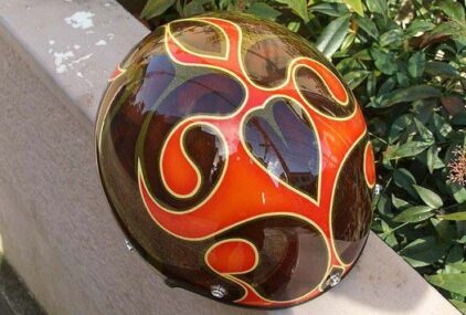 ジェットヘルメット【ブラウング ラフィック】のサムネイル画像