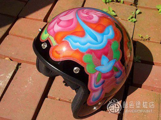 H-017　ジェットヘルメット 【金魚】