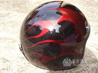 H-020　ジェットヘルメット 【オーソドックスフレイムス】