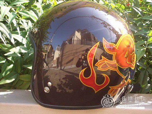 H-025　ジェットヘルメット 【ブタさん】