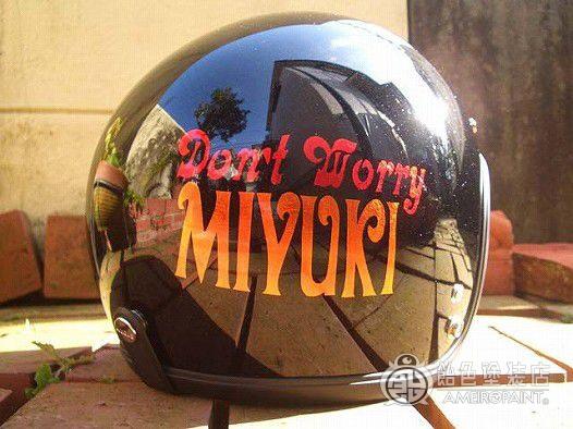 H-028　ハーフジェットヘルメット 【MIYUKI】