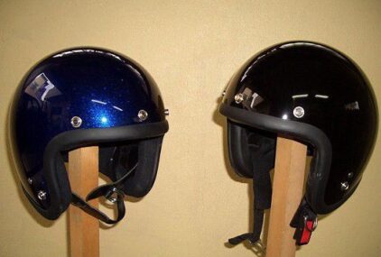 ジェットヘルメット Buco&Vanch 【ブルー&ブラック】のサムネイル画像