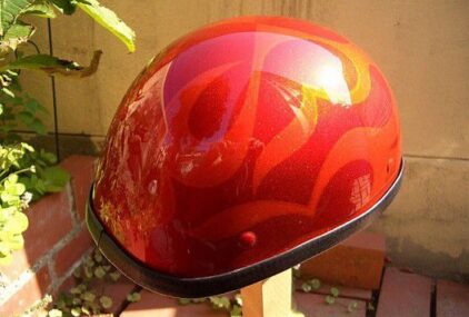 ダックテールヘルメット 【オレンジ フレイムス】のサムネイル画像