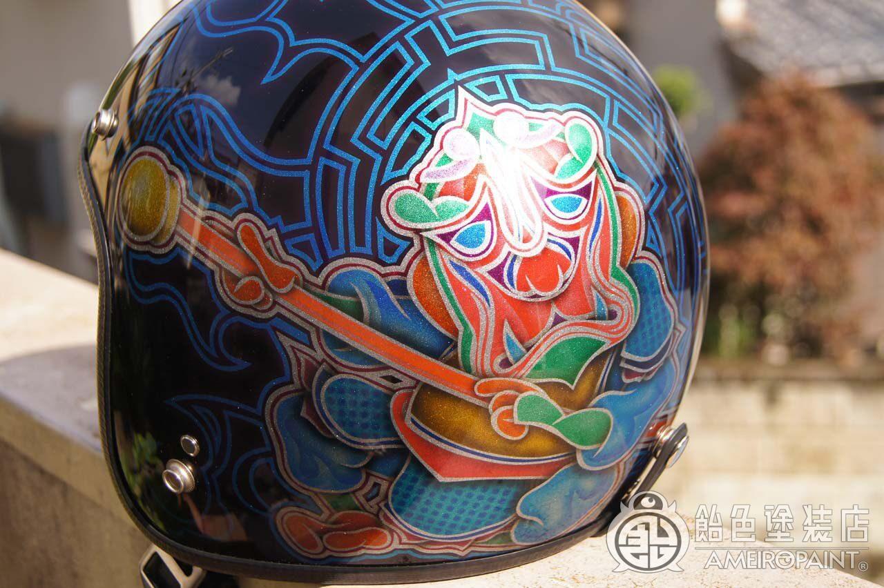Custom Paint JET-HELMET Super Monkey｜AMEIROPAINT