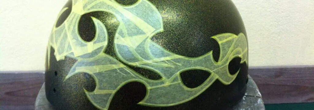 ハーフヘルメット【ゴールドグラフィック】のサムネイル