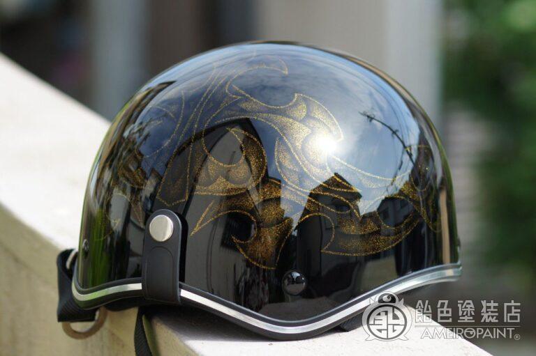 H-062  HARF-HELMET [Gold Graphics]