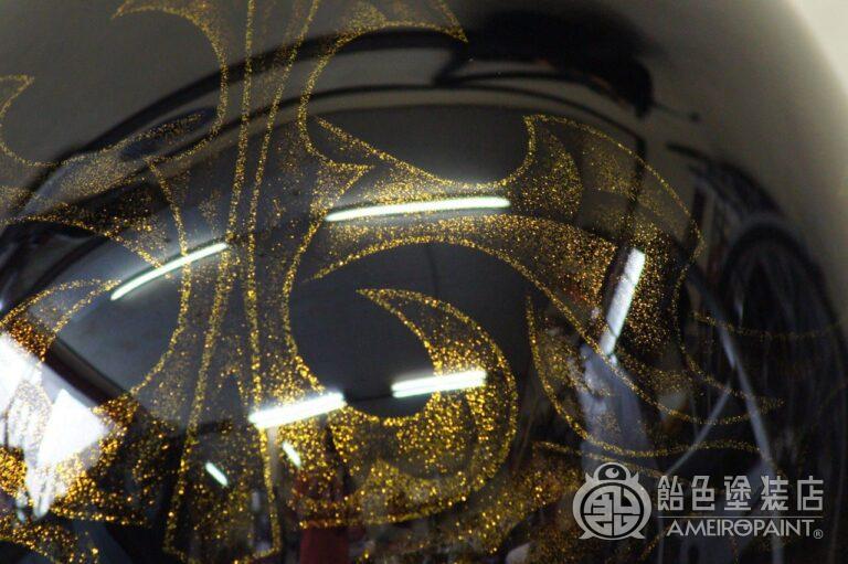 H-062  HARF-HELMET [Gold Graphics]