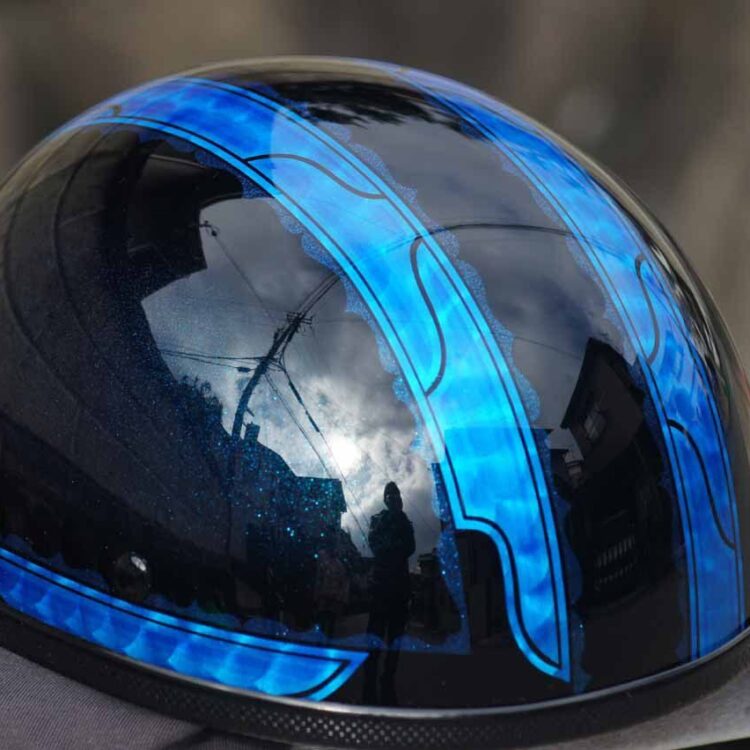 H-070　バッドボーンヘルメット 【スピニングリーフ】のサムネイル画像