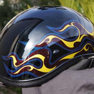 H-073　ダックテールヘルメット 【仏様フレイムス】のサムネイル画像