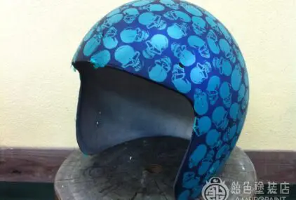 ジェットヘルメット【スカル クリアースピニング】のサムネイル画像