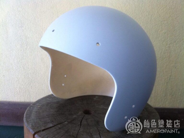 カスタムペイント工程　 ジェットヘルメット 【祭雲天女】の画像