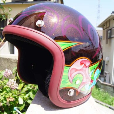 H-081　ジェットヘルメット 【祭雲天女】のサムネイル画像