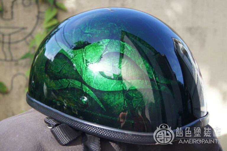 H-082　バッドボーンヘルメット 【ラップペイントフレイムス】