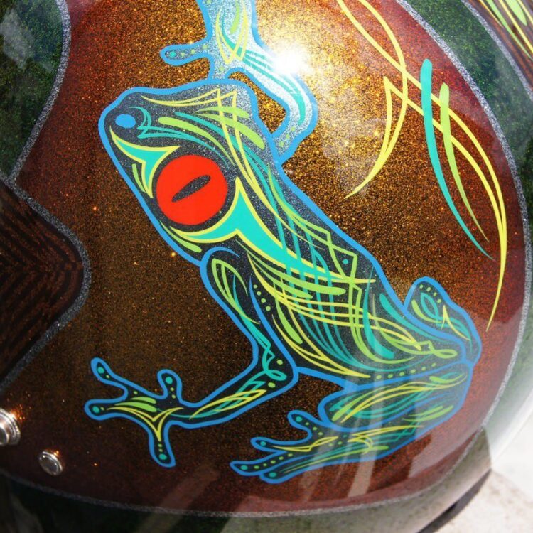 H-085  SHOEI FREEDOM [Frog Collaboration Paint]のサムネイル画像