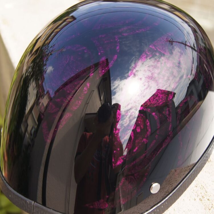 H-091　ダックテールヘルメット 【ラップペイント】のサムネイル画像