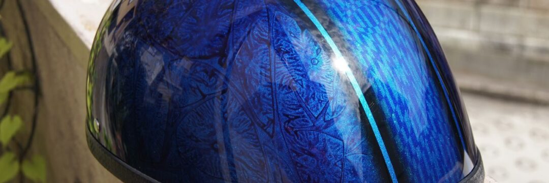 ダックテールヘルメット【キャンディラップペイント】のサムネイル