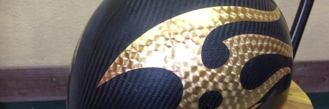 ハーフヘルメット【艶消しスピニングリーフ】のサムネイル