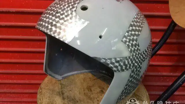 ジェットヘルメット【艶消しスピニングリーフ】のサムネイル