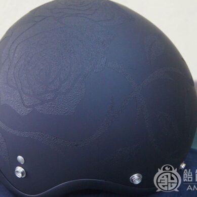 H-106　ジェットヘルメット 【アンダーコート薔薇】のサムネイル画像