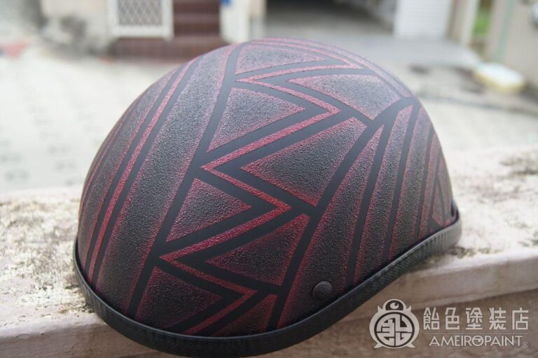 H-107  DuckTail Helmet [UnderCoat Red]