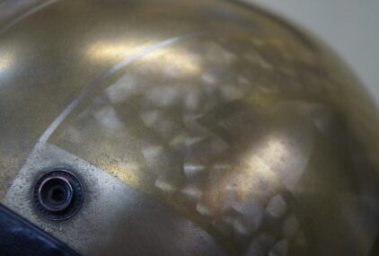 ジェットヘルメット 【金属塗装スピニング】のサムネイル画像