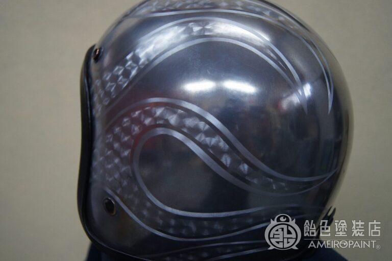 H-117  JET-HELMET [Metallic Painting Spinning Flames]