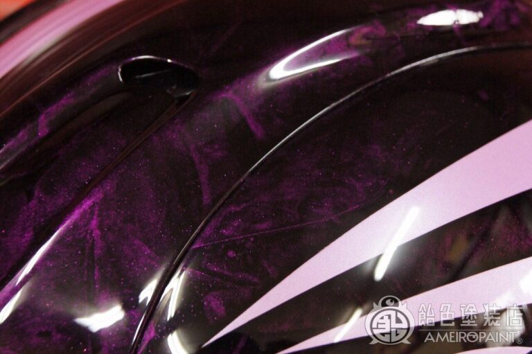 H-120  ARAI RX-7X [Purple Pearl Flames]