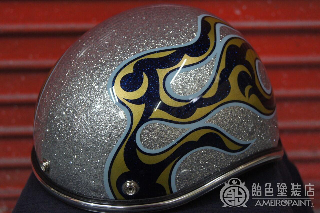 NOMAD CLOTHING Half-Helmet [Buddha Flam｜AMEIRO PAINT