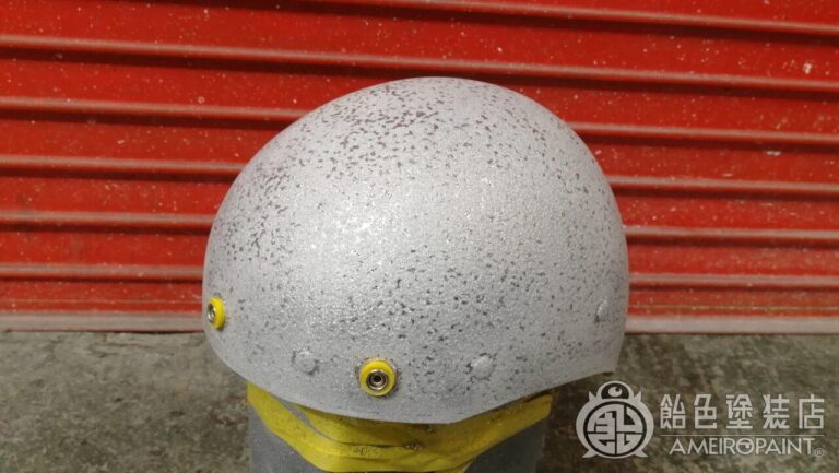 カスタムペイント工程　NOMAD ハーフヘルメット 【仏様フレイムス】の画像