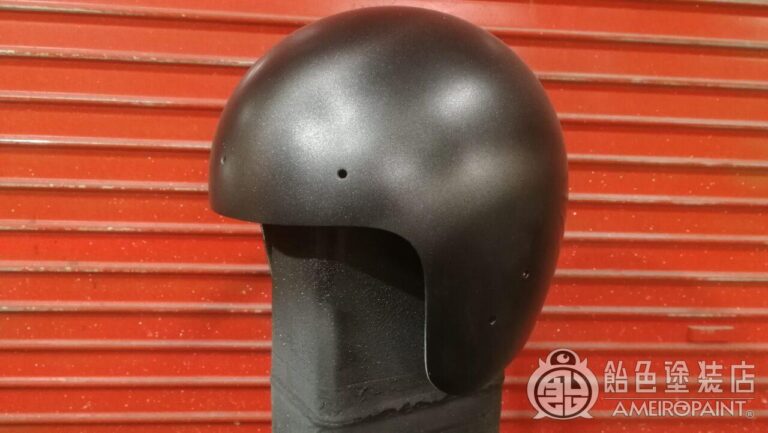 カスタムペイント工程　OGK ジェットヘルメット 【タツノオトシゴ】の画像