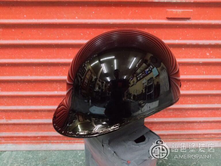 ジョッキーヘルメット【フレイムスとオークリーフ】