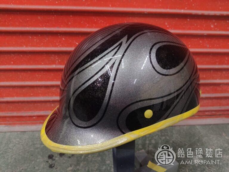 ジョッキーヘルメット【フレイムスとオークリーフ】