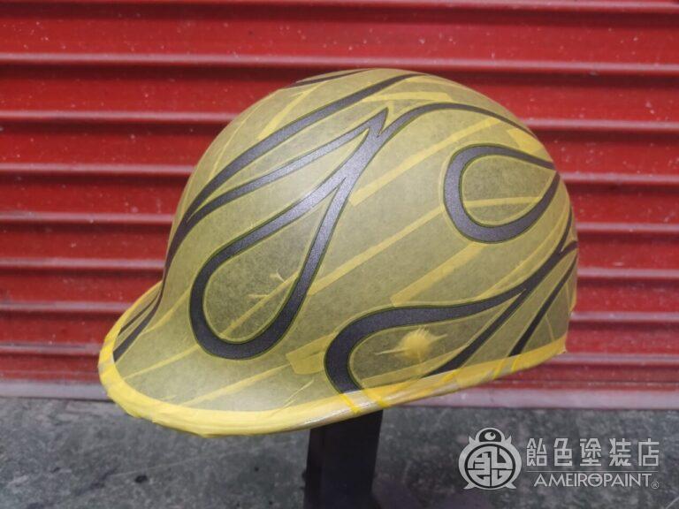 ジョッキーヘルメット【フレイムスとオークリーフ】