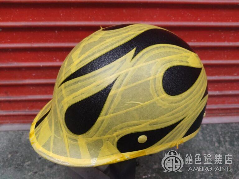 ジョッキーヘルメット【フレイムスとオークリーフ】