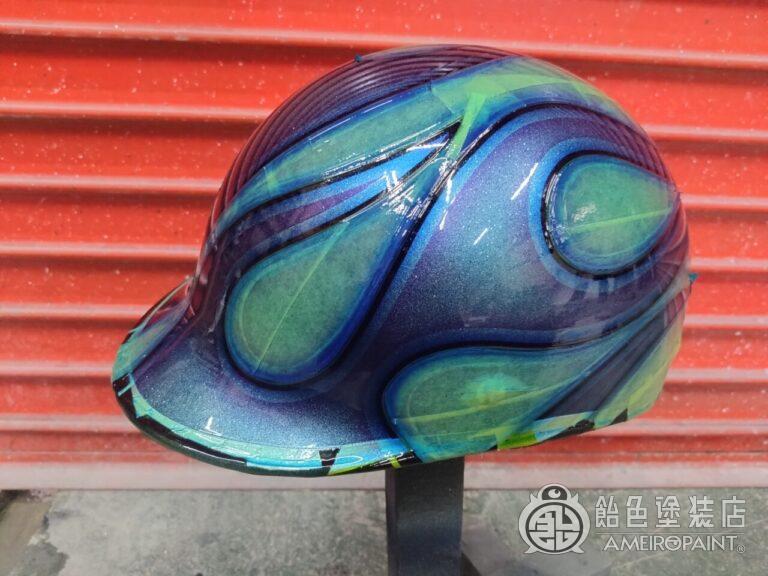 ジョッキーヘルメット【フレイムスとオークリーフ】