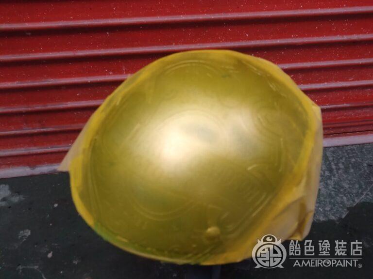 ジョッキーヘルメット【フレイムスとオークリーフ】