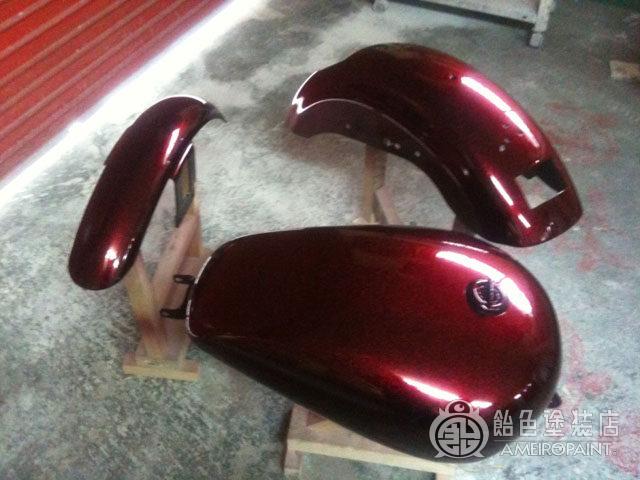 ハーレー 09XL1200L【キャンディレッド】のサムネイル画像
