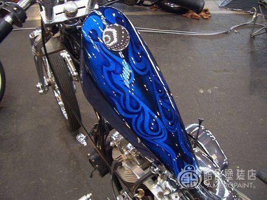 M-029  H-D 76ShovelHead [Crystal Graphics]