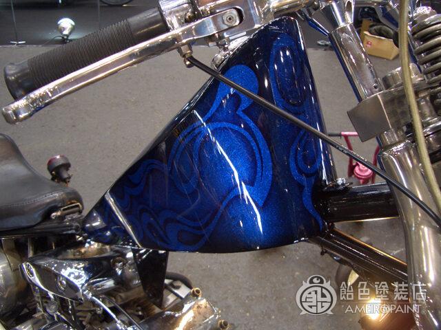 M-029  H-D 76ShovelHead [Crystal Graphics]