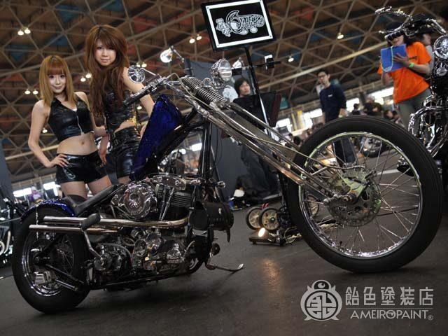 M-029  H-D 76ShovelHead [Crystal Graphics]