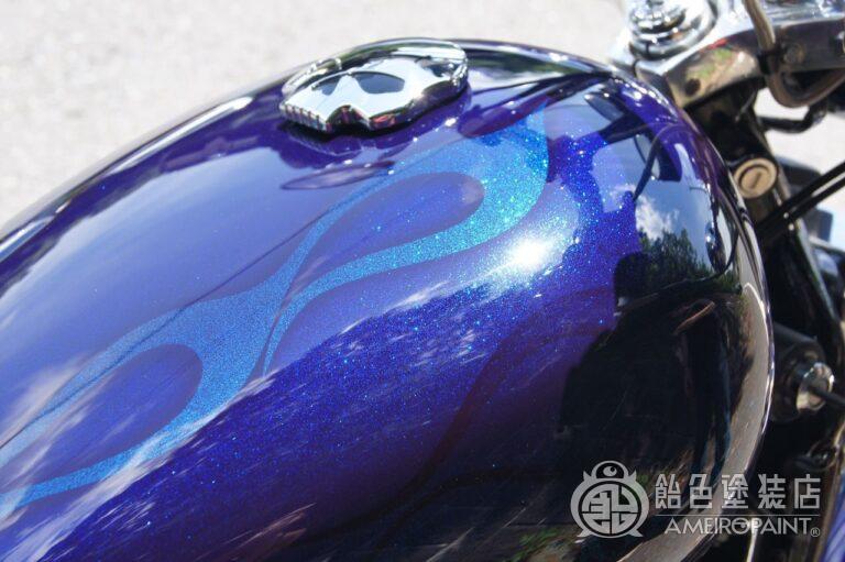 M-038  H-D 08XL1200R [Blue Flames]