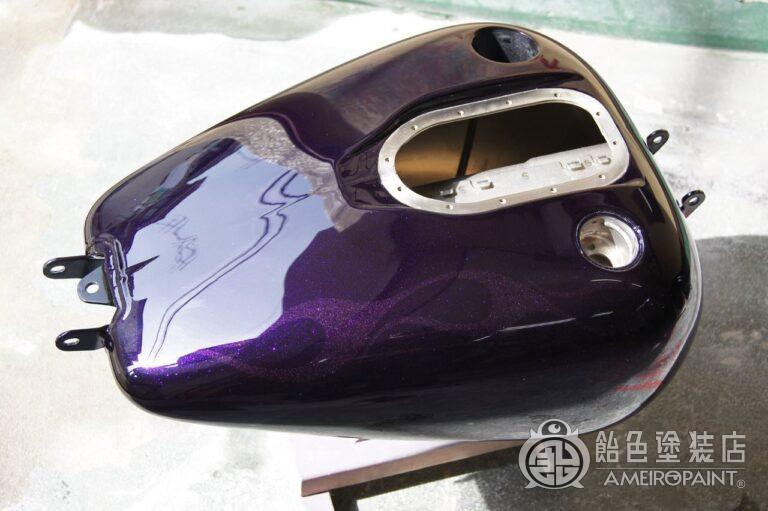 M-045  H-D 04FXDL [Purple Ghost Flames]