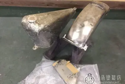 ハーレー 81ショベルリジット【ブルークリスタルペイント 】のサムネイル画像