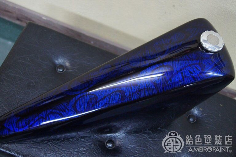 M-071  H-D 81Shovel Rigid [Blue CrystalPaint]